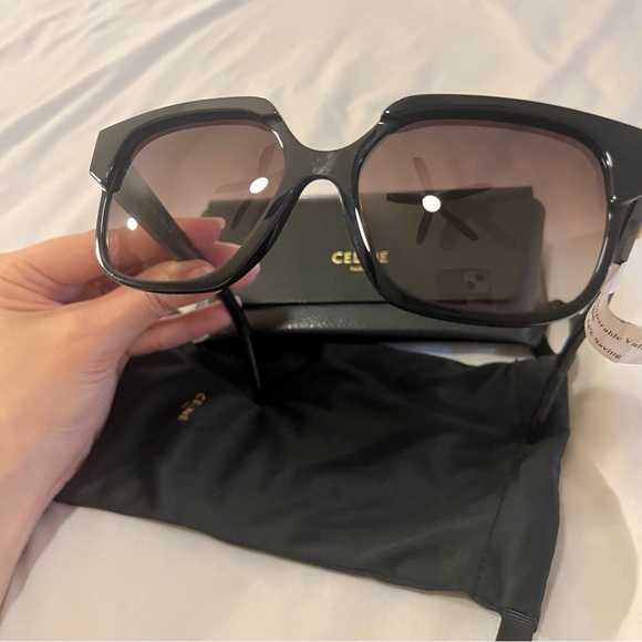 New Celine Eyewear Maillon Triomphe Sunglasses $420 - Picture 9 of 16